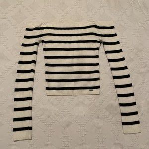 long sleeve off the shoulder